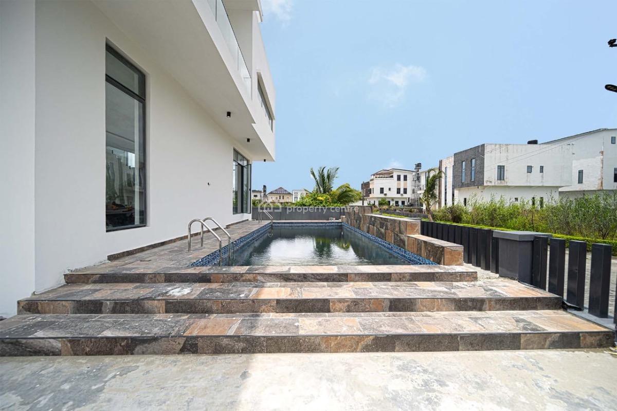 Well Built 5 Bedroom Fully Detached  Duplex with  Swimming Pool and Bq, Osapa London Leeki, Lekki, Lagos, Detached Duplex for Sale