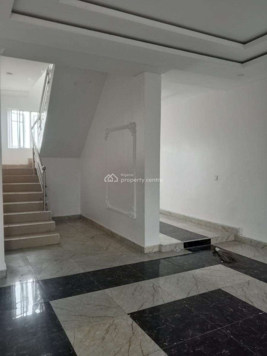 Luxury 3bedroom Terrace Duplex with Visitors Toilet., Higher Ground Estate Sangotedo Eti-osa, Sangotedo, Ajah, Lagos, Terraced Duplex for Rent