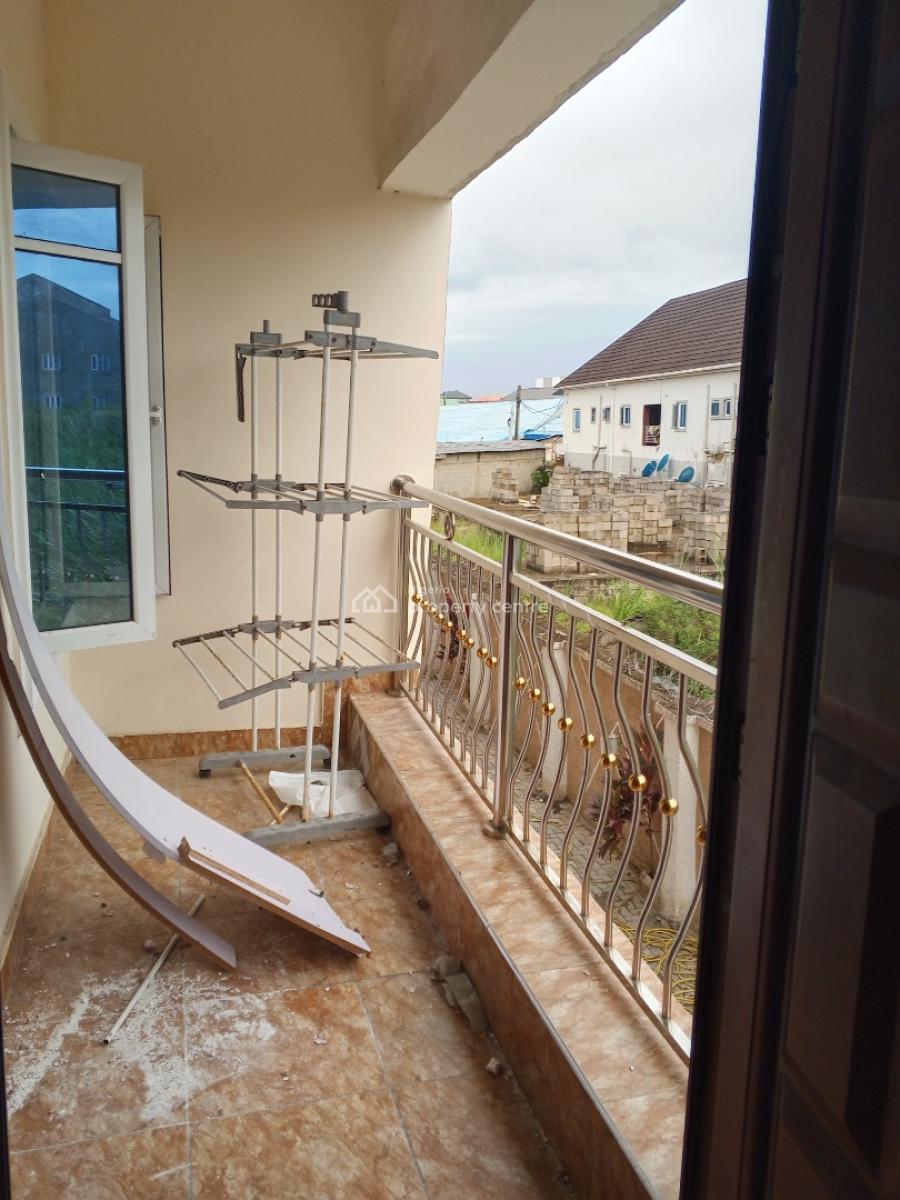 Luxury 3bedroom Terrace Duplex with Visitors Toilet., Higher Ground Estate Sangotedo Eti-osa, Sangotedo, Ajah, Lagos, Terraced Duplex for Rent