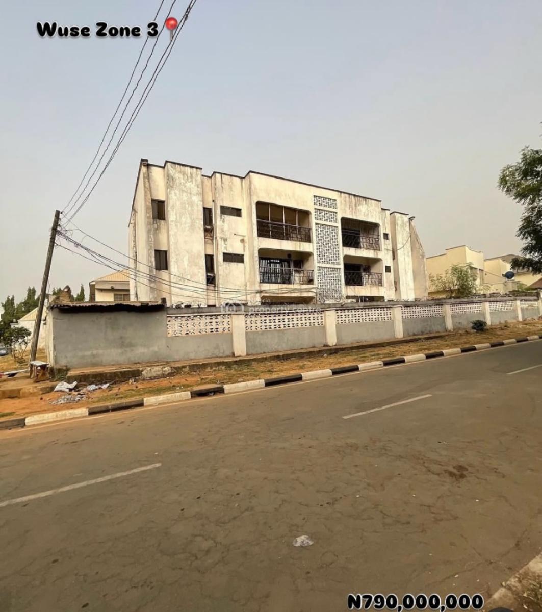 Block of 6 Units of 3bedrooms Flats, Zone 3, Wuse, Abuja, Block of Flats for Sale