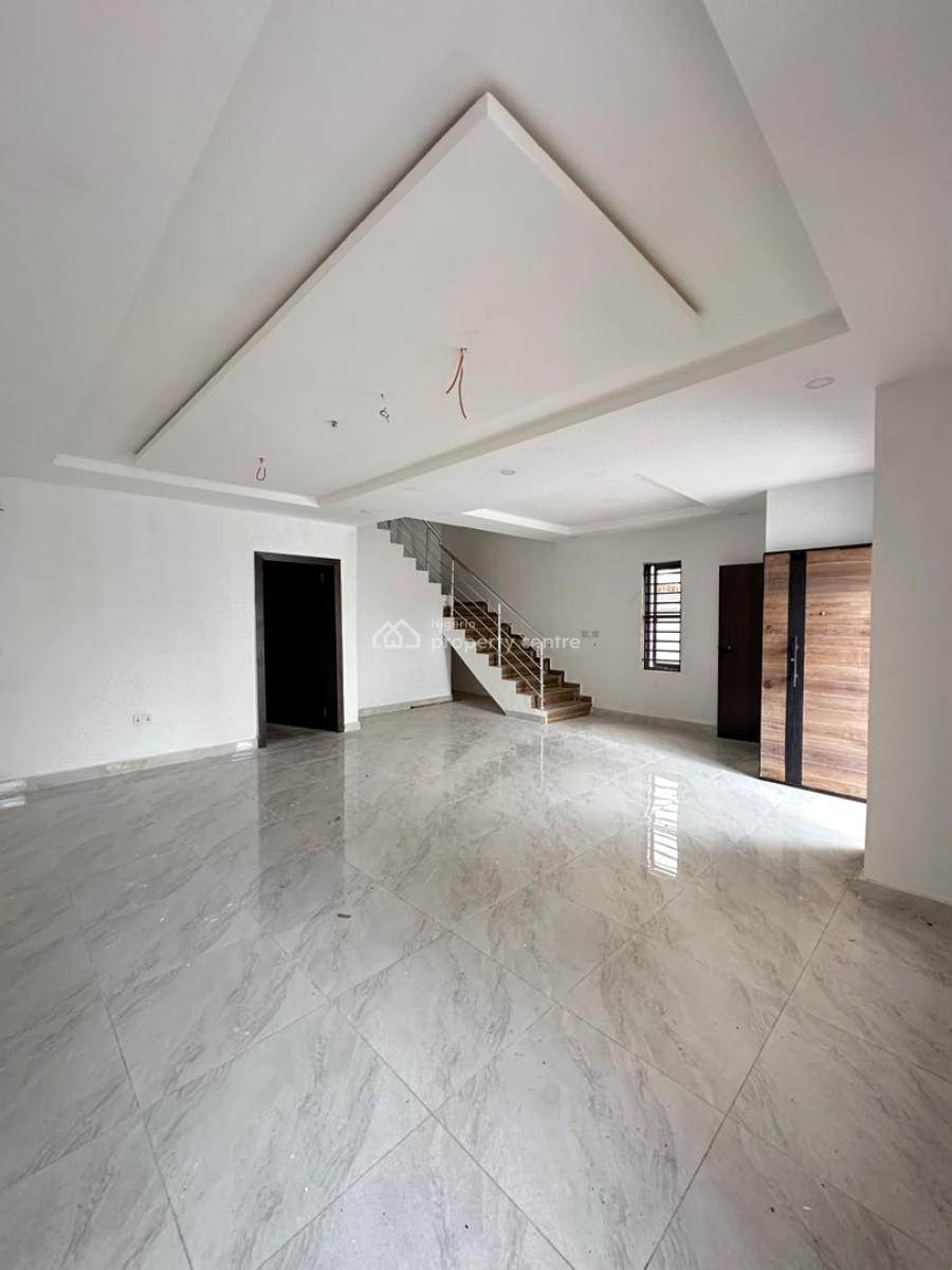 4 Bedroom Terrace Duplex with Bq and Pool in Secured Estate, Ikate, Lekki, Lagos, Terraced Duplex for Sale