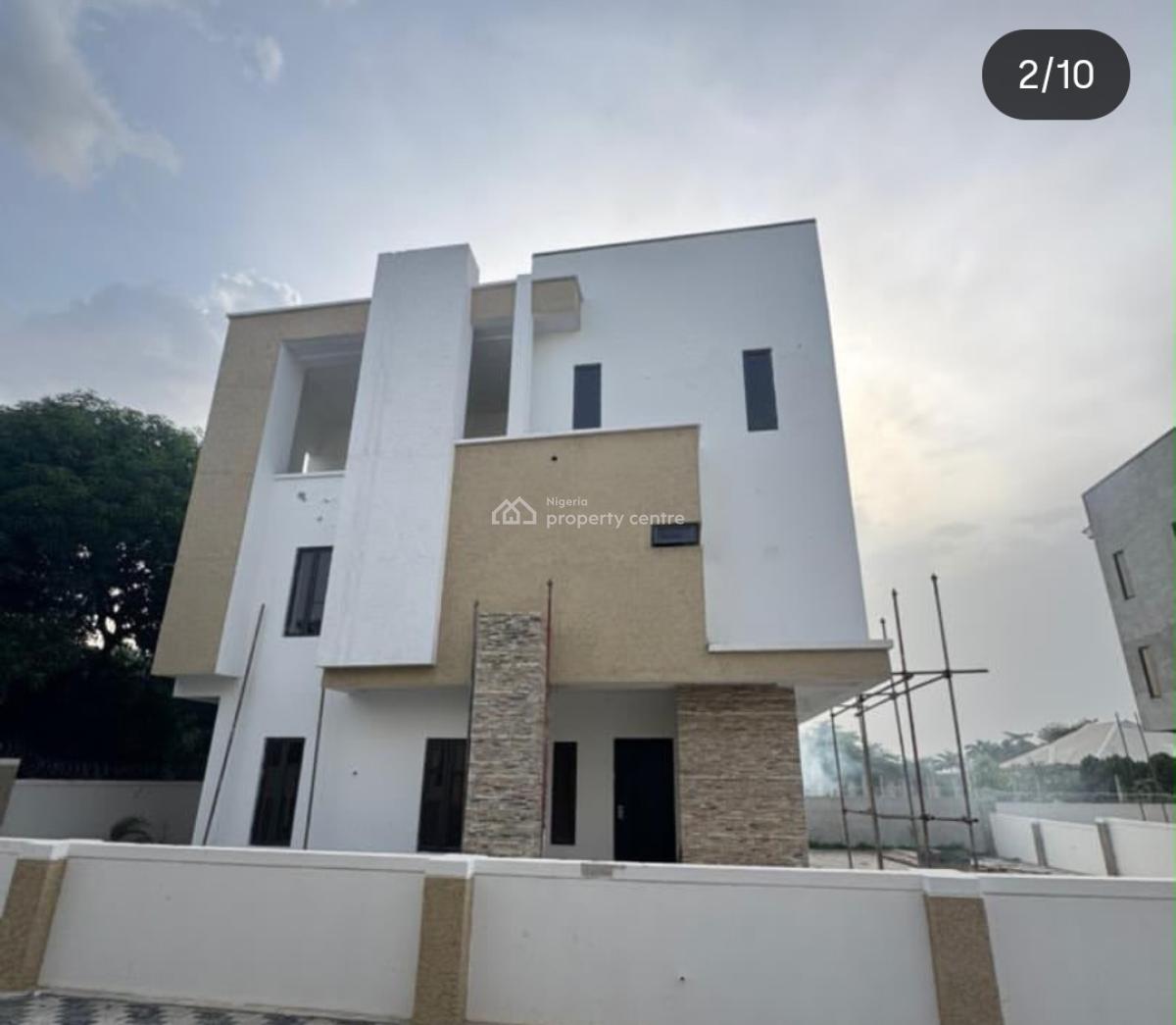 Newly Constructed 5 Bedrooms Detached Duplex with Bq, Asokoro District, Abuja, Detached Duplex for Sale