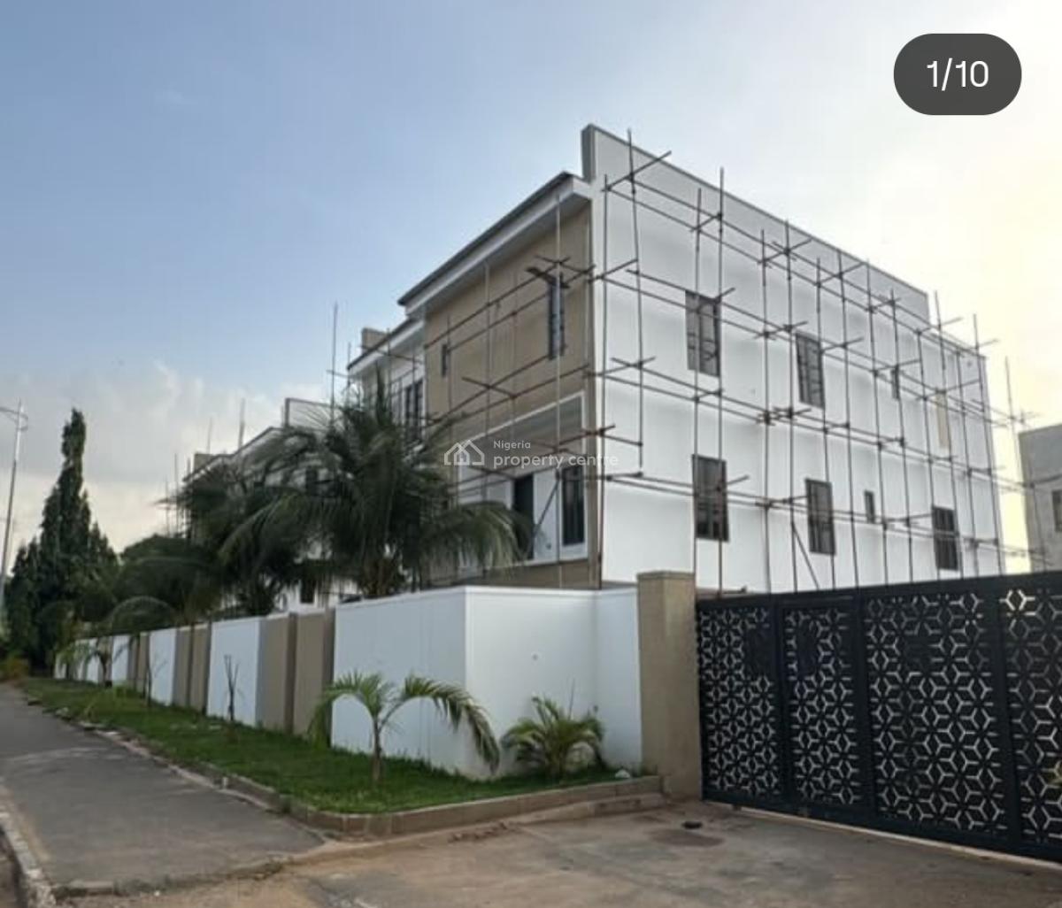 Newly Constructed 5 Bedrooms Detached Duplex with Bq, Asokoro District, Abuja, Detached Duplex for Sale