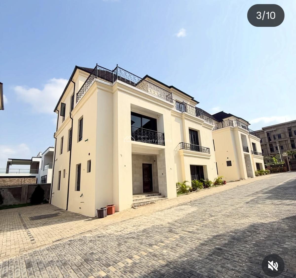 Luxury 5 Bedrooms Villa, Katampe Extension, Katampe, Abuja, Detached Duplex for Sale