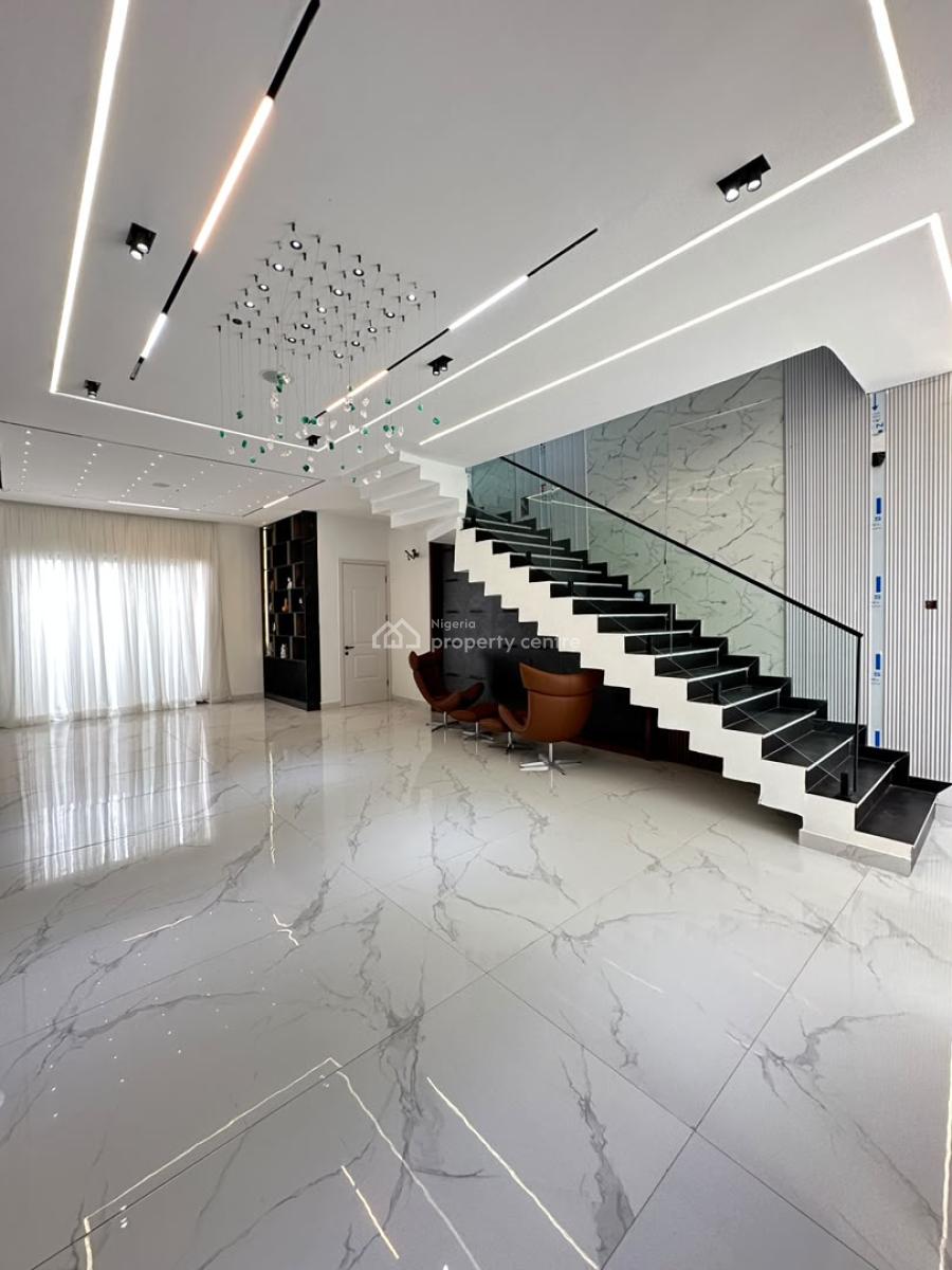 Luxury 5 Bedroom Terrace Duplex with Self Compound + Bq, Lekki Phase 1, Lekki, Lagos, Terraced Duplex for Sale