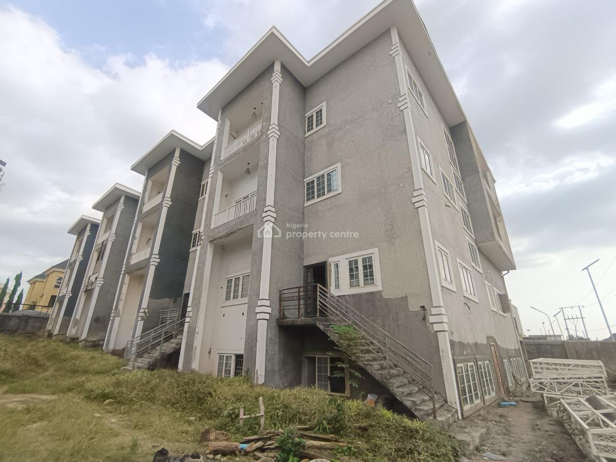 5-bedroom Terraced Duplexes with 1no. 5-bedroom Flat (super Carcass), Mabushi, Abuja, Terraced Duplex for Sale