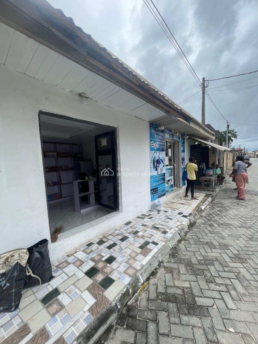 Shop for in a Residential Neighborhood, Majek, Sangotedo, Ajah, Lagos, Shop for Rent