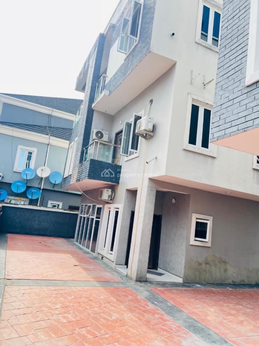 4 Bedroom Semi Detached Duplex with Bq, Ikate, Lekki, Lagos, Semi-detached Duplex for Rent