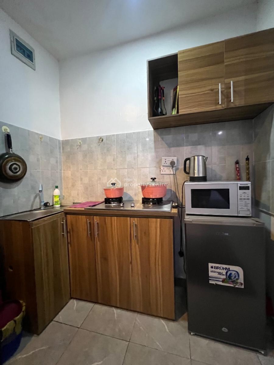 Serviced Furnished Monthly Stay Studio Apartment, Jibowu, Yaba, Lagos, Self Contain (single Rooms) for Rent