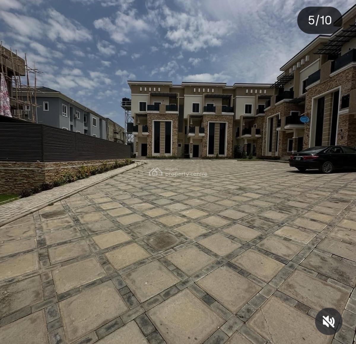Newly Built Standard 4 Bedrooms Terrace Duplex + Bq, Jahi, Abuja, Terraced Duplex for Sale