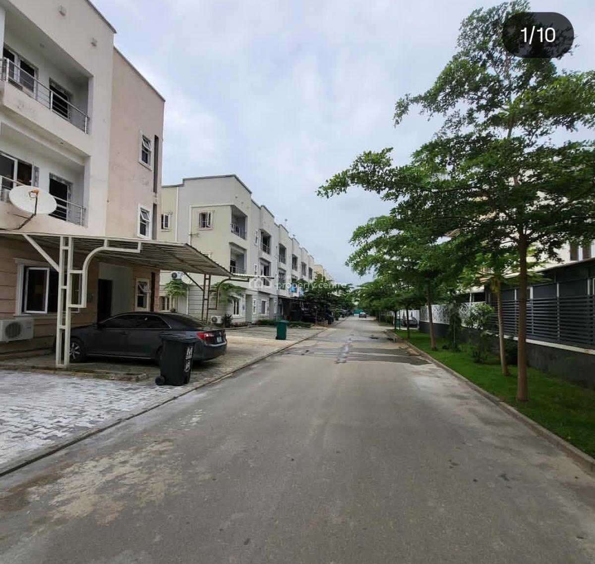 Newly Built 4 Bedrooms Terrace Duplex with Bq, By Cedarcrest, Apo, Abuja, Terraced Duplex for Sale
