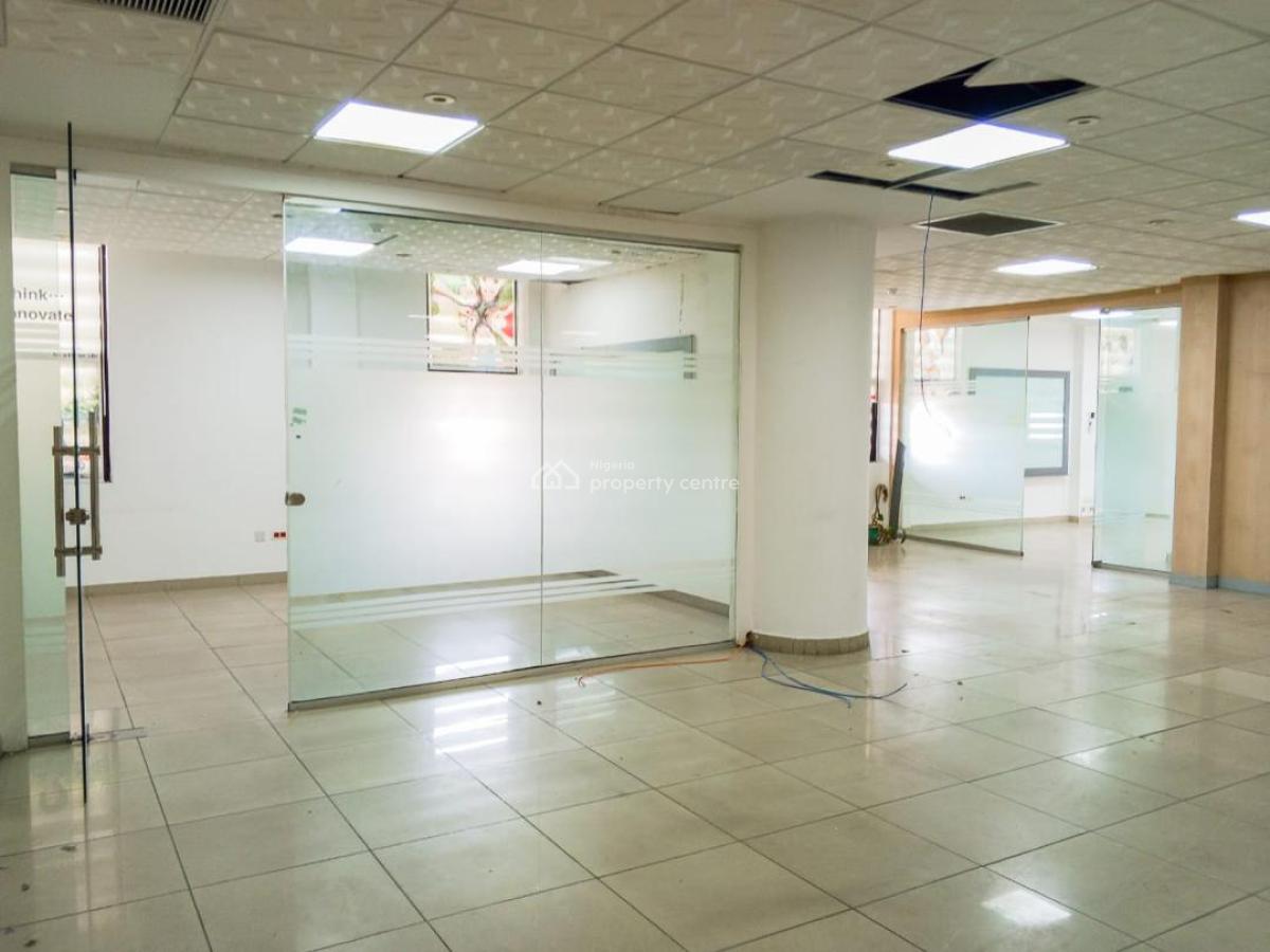 650sqm Serviced Open Plan Office Space on 1st Floor and Second Floor, Lekki Phase 1, Lekki, Lagos, Office Space for Rent