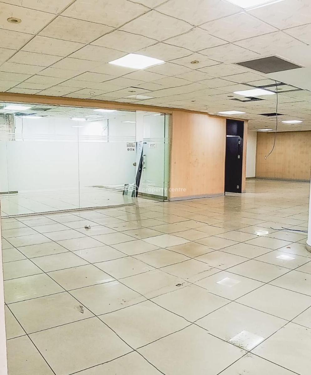 650sqm Serviced Open Plan Office Space on 1st Floor and Second Floor, Lekki Phase 1, Lekki, Lagos, Office Space for Rent