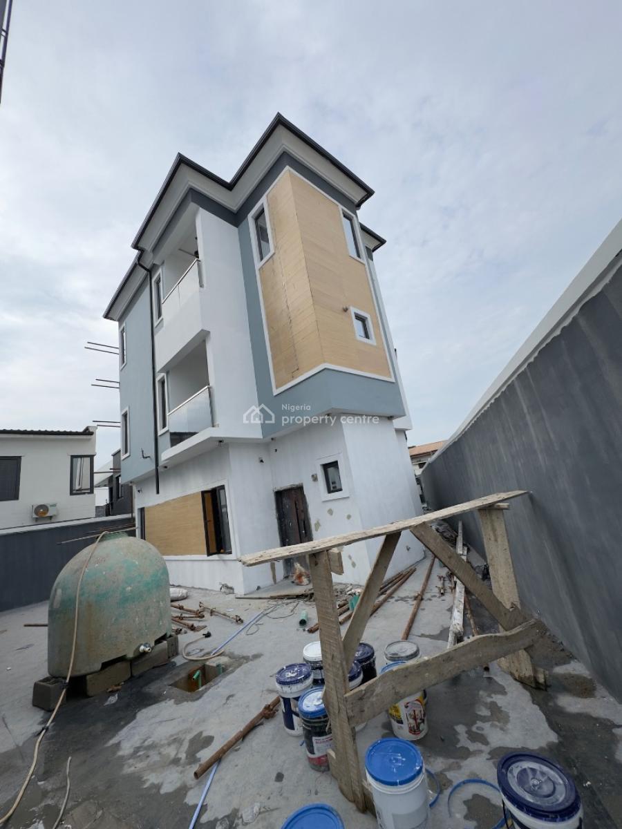 Newly Built 4 Bedroom Detached Duplex Plus Bq, Gym Room, Home Office, Spaciously Built Home with Bq, Gym Room, Home Office in an Estate, Gbagada, Lagos, Detached Duplex for Sale