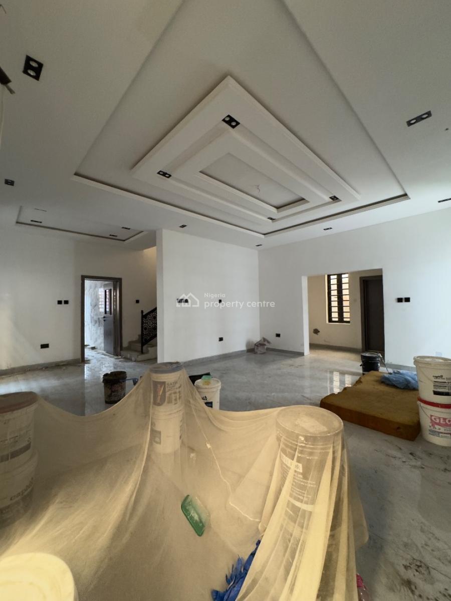 Newly Built 4 Bedroom Detached Duplex Plus Bq, Gym Room, Home Office, Spaciously Built Home with Bq, Gym Room, Home Office in an Estate, Gbagada, Lagos, Detached Duplex for Sale