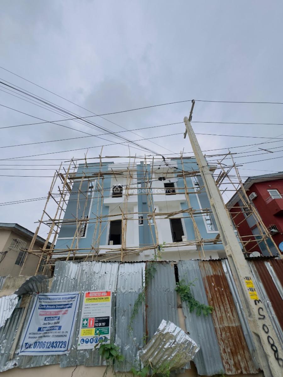 Well Built to Taste 4 Bedrooms Terrace Duplex, Stunningly Designed Home in a Well Secured Neighborhood, Gbagada, Lagos, Terraced Duplex for Sale