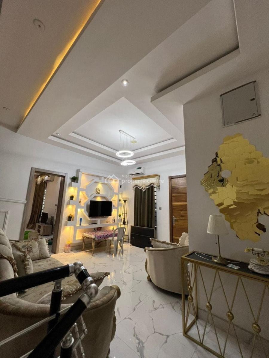 Luxury 5-bedroom Triplex with Bq & Home Office (comes with Inverter), Chevron Drive, Lekki, Lagos, Semi-detached Duplex for Rent