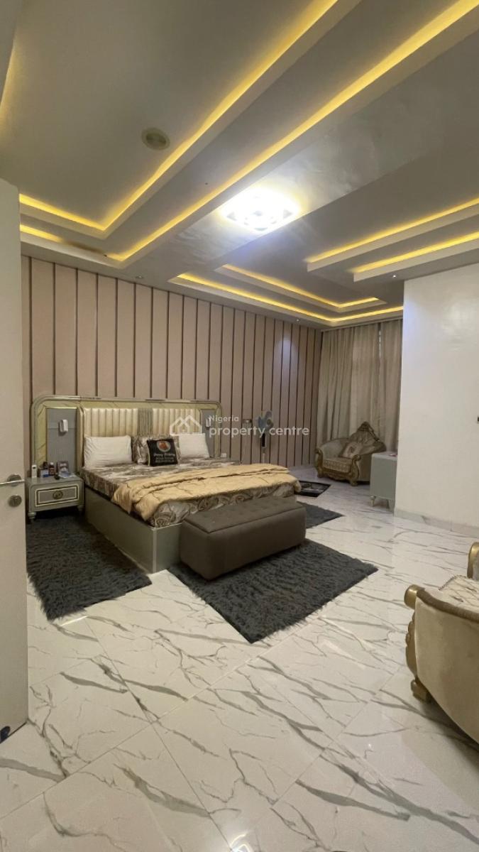 Luxury 5-bedroom Triplex with Bq & Home Office (comes with Inverter), Chevron Drive, Lekki, Lagos, Semi-detached Duplex for Rent