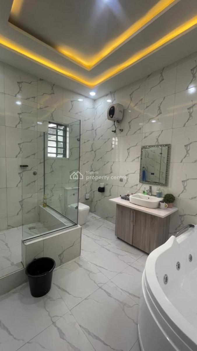 Luxury 5-bedroom Triplex with Bq & Home Office (comes with Inverter), Chevron Drive, Lekki, Lagos, Semi-detached Duplex for Rent