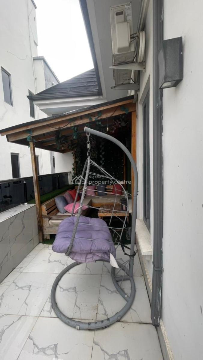 Luxury 5-bedroom Triplex with Bq & Home Office (comes with Inverter), Chevron Drive, Lekki, Lagos, Semi-detached Duplex for Rent