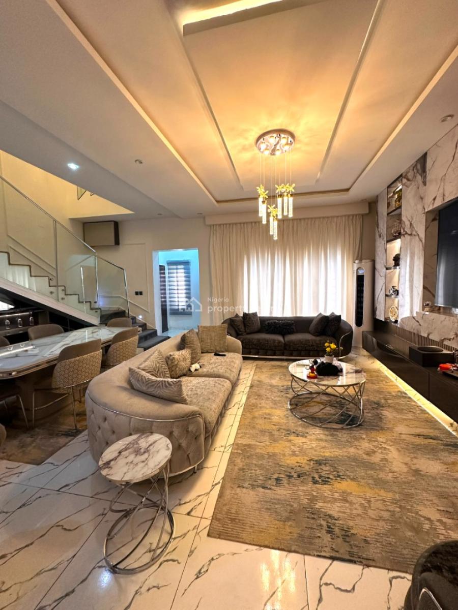 Fully Furnished 3bedroom Terrace Duplex, in an Estate Gwarinpa Extension, Gwarinpa, Abuja, Terraced Duplex for Rent