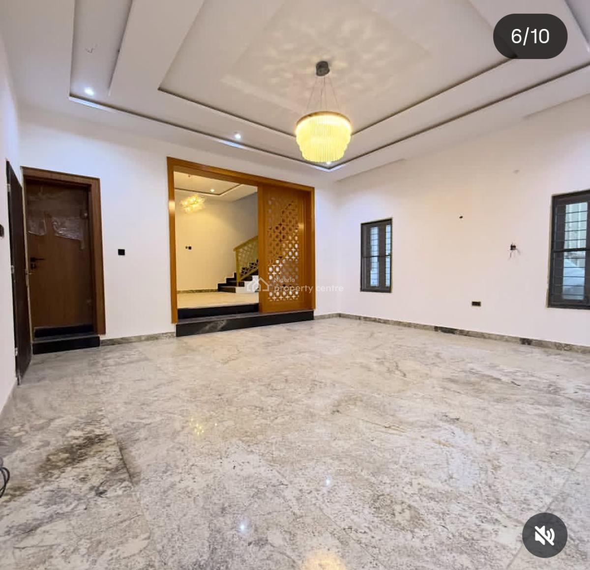 Brand New 5 Bedrooms Semi Detached Duplex with Bq, Admiralty Estate, Asokoro District, Abuja, Semi-detached Duplex for Sale