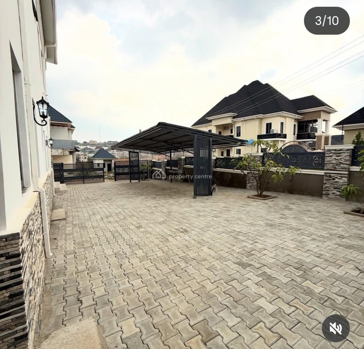 Brand New 5 Bedrooms Semi Detached Duplex with Bq, Admiralty Estate, Asokoro District, Abuja, Semi-detached Duplex for Sale