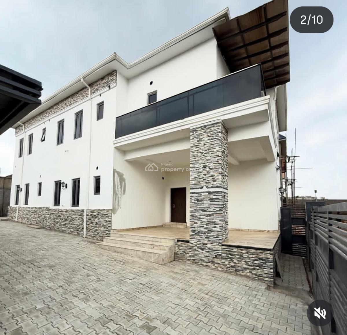 Brand New 5 Bedrooms Semi Detached Duplex with Bq, Admiralty Estate, Asokoro District, Abuja, Semi-detached Duplex for Sale