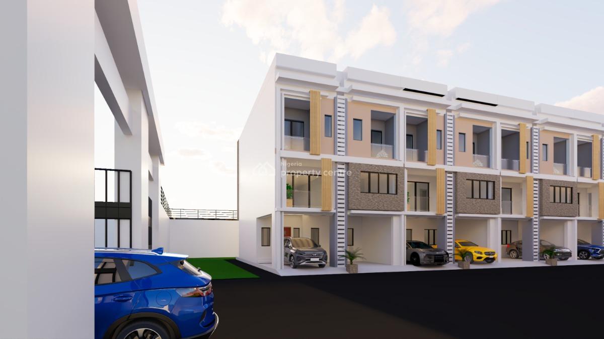 Luxury 4 Bedroom Terrace Duplex with Boys Quarters, Providence Court, Awoyaya, Ibeju Lekki, Lagos, Terraced Duplex for Sale
