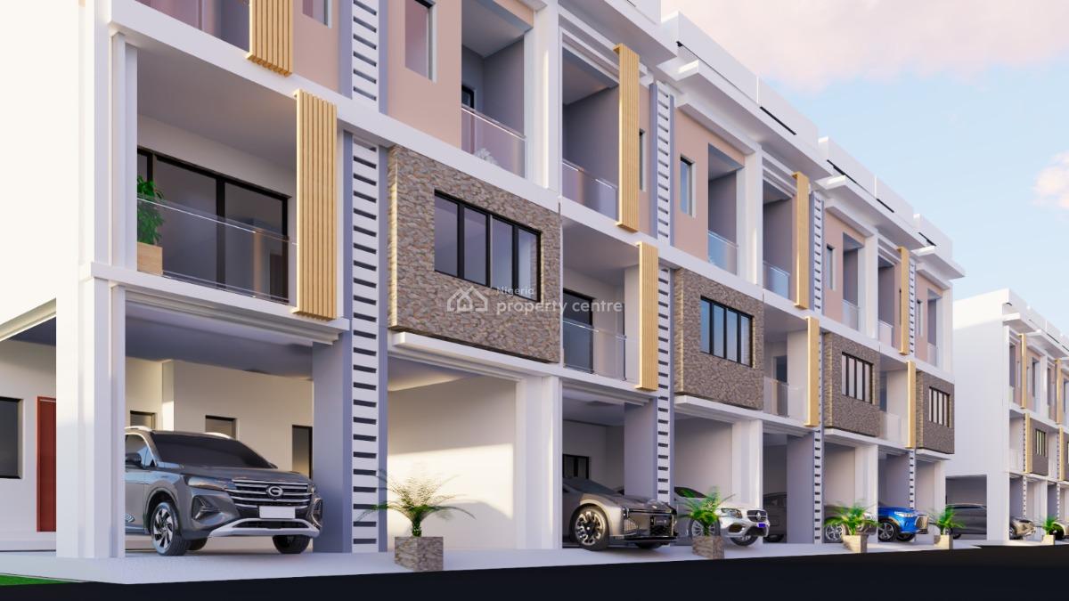 Luxury 4 Bedroom Terrace Duplex with Boys Quarters, Providence Court, Awoyaya, Ibeju Lekki, Lagos, Terraced Duplex for Sale