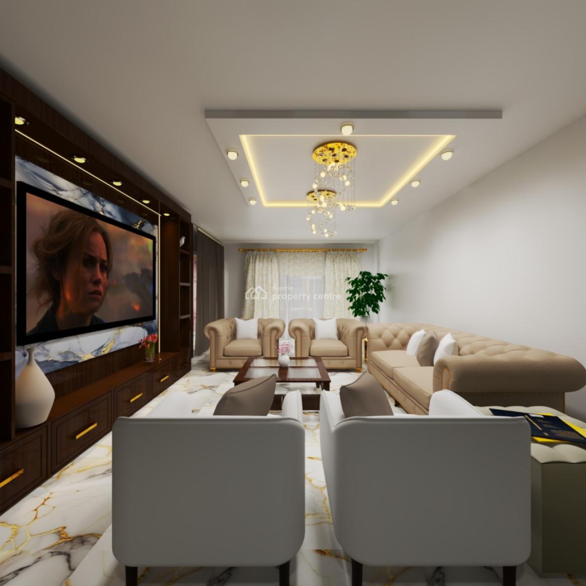 Luxury 4 Bedroom Terrace Duplex with Boys Quarters, Providence Court, Awoyaya, Ibeju Lekki, Lagos, Terraced Duplex for Sale