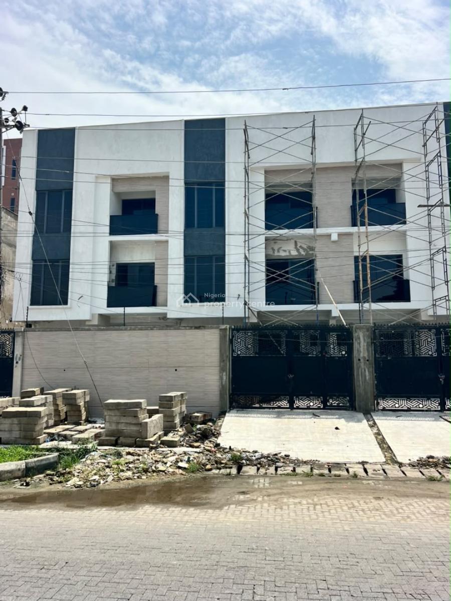 Luxury 4-bedroom Terrace with Elevator & Bq, Victoria Island (vi), Lagos, Terraced Duplex for Sale