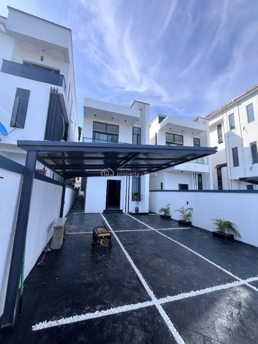 Newly 5-bedroom Fully Detached Houses with 1-room Boys ,swimming Pool, Atlantis Nominee Estate By General Paint Busstop Pepperoni, Olokonla, Ajah, Lagos, Detached Duplex for Sale