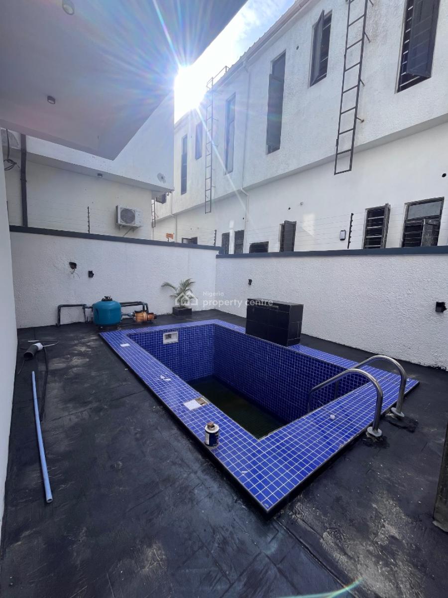 Newly 5-bedroom Fully Detached Houses with 1-room Boys ,swimming Pool, Atlantis Nominee Estate By General Paint Busstop Pepperoni, Olokonla, Ajah, Lagos, Detached Duplex for Sale
