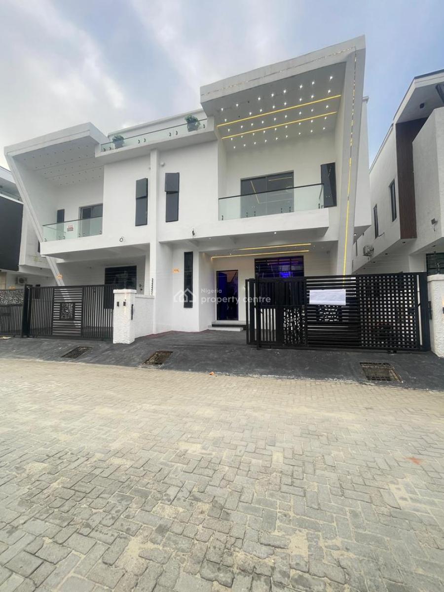 4 Bedroom Semi Detached Duplex Luxury Living Features, Tv Console, Ajah, Lagos, Semi-detached Duplex for Sale