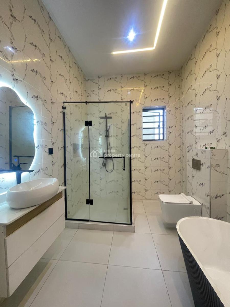4 Bedroom Semi Detached Duplex Luxury Living Features, Tv Console, Ajah, Lagos, Semi-detached Duplex for Sale