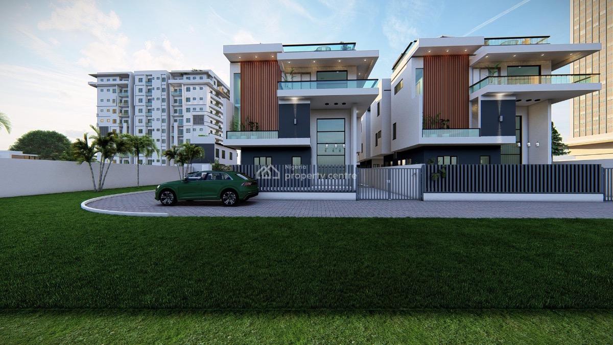 Luxury 5 Bedroom Duplex with Rooftop Terrace, Maryland, Lagos, Detached Duplex for Sale