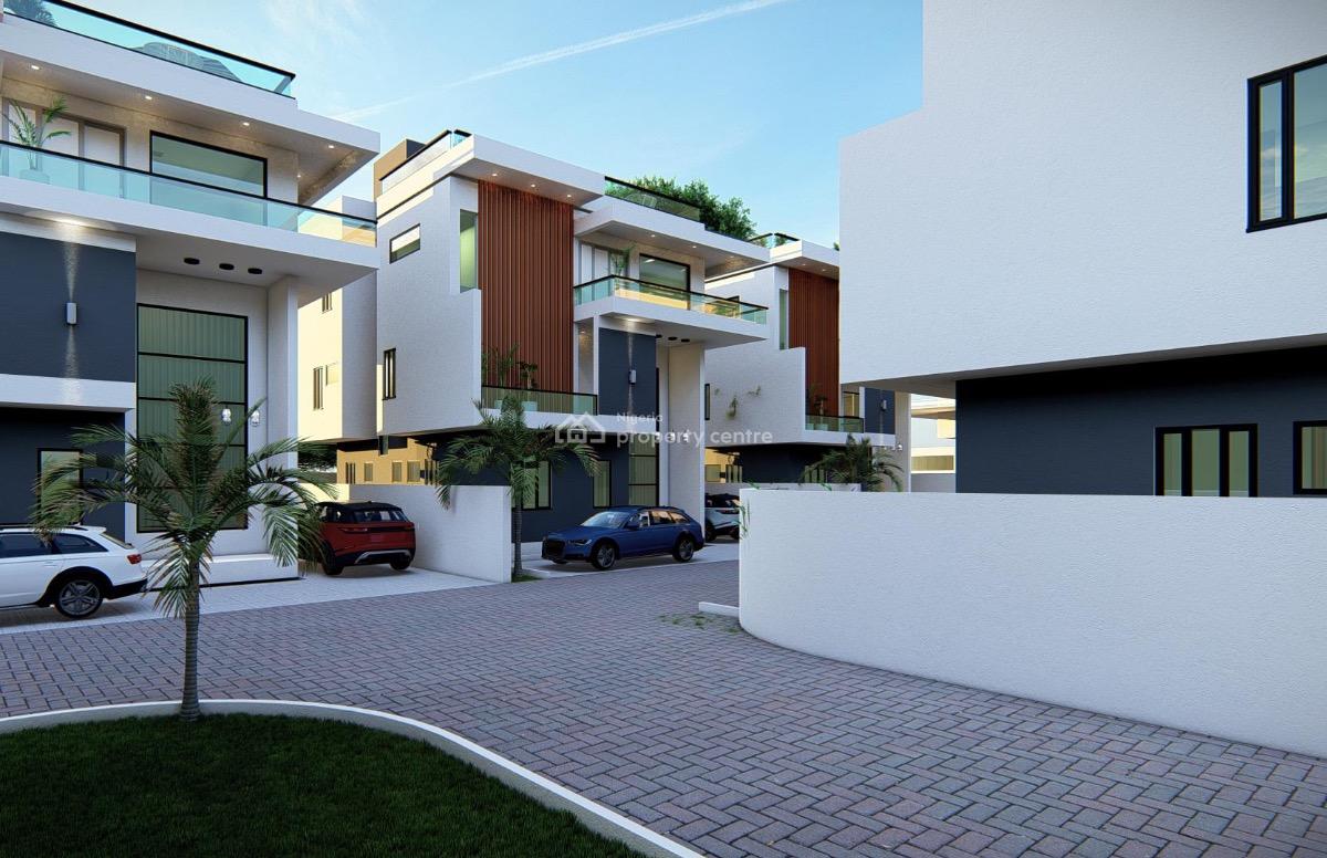 Luxury 5 Bedroom Duplex with Rooftop Terrace, Maryland, Lagos, Detached Duplex for Sale