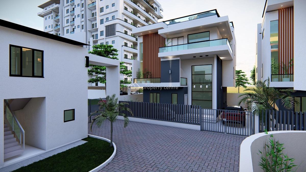 Luxury 5 Bedroom Duplex with Rooftop Terrace, Maryland, Lagos, Detached Duplex for Sale