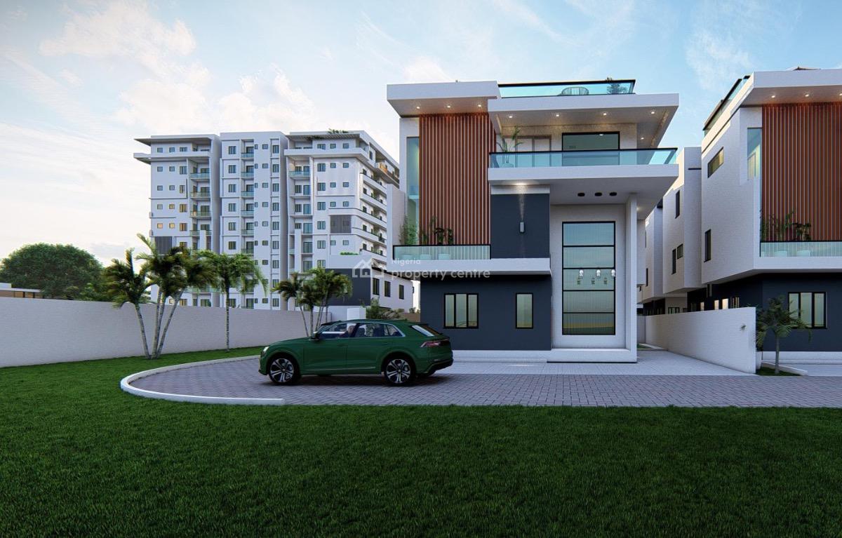 Luxury 5 Bedroom Duplex with Rooftop Terrace, Maryland, Lagos, Detached Duplex for Sale