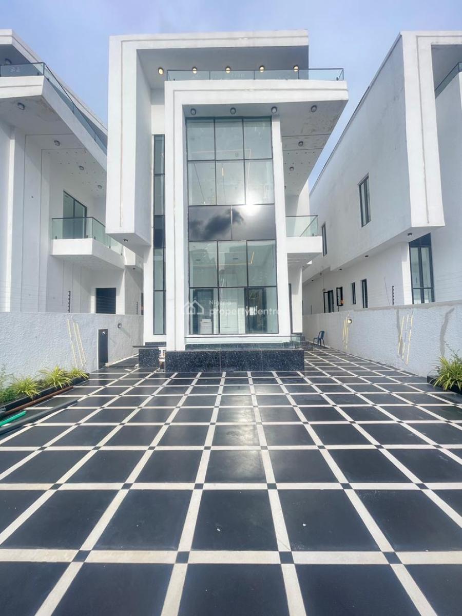 5 Bedroom Fully Detached Duplex with Pool, Living Room, Home Office Bq, Ajah, Lagos, Detached Duplex for Sale