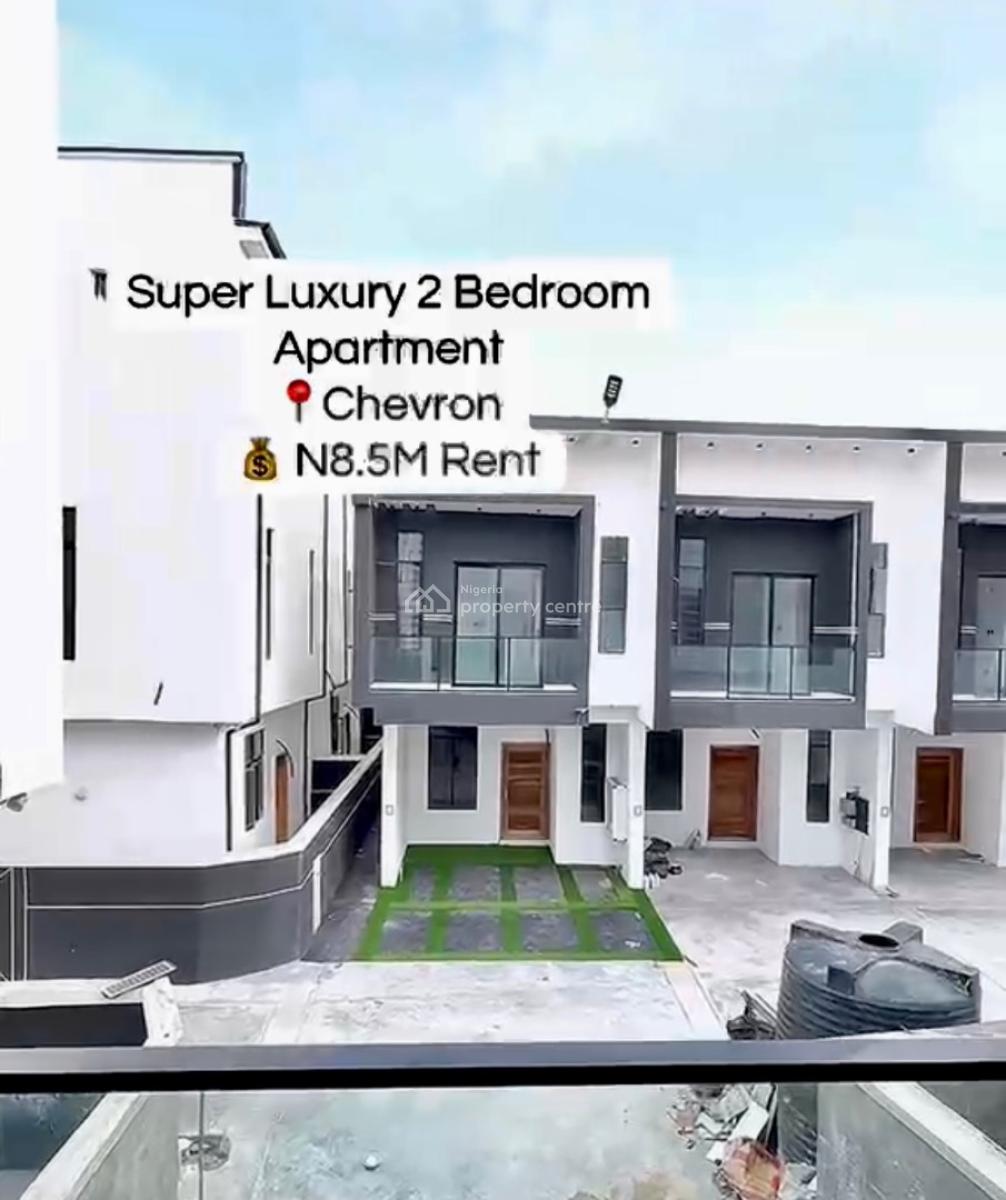 Super Luxury Upstairs in Premium Location, Chevron Area, Lekki, Lagos, Flat / Apartment for Rent