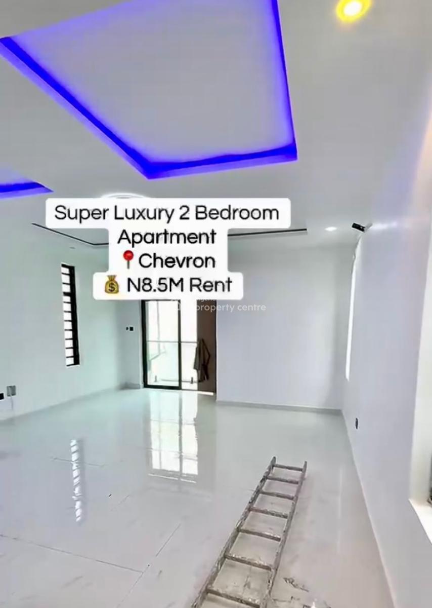 Super Luxury Upstairs in Premium Location, Chevron Area, Lekki, Lagos, Flat / Apartment for Rent