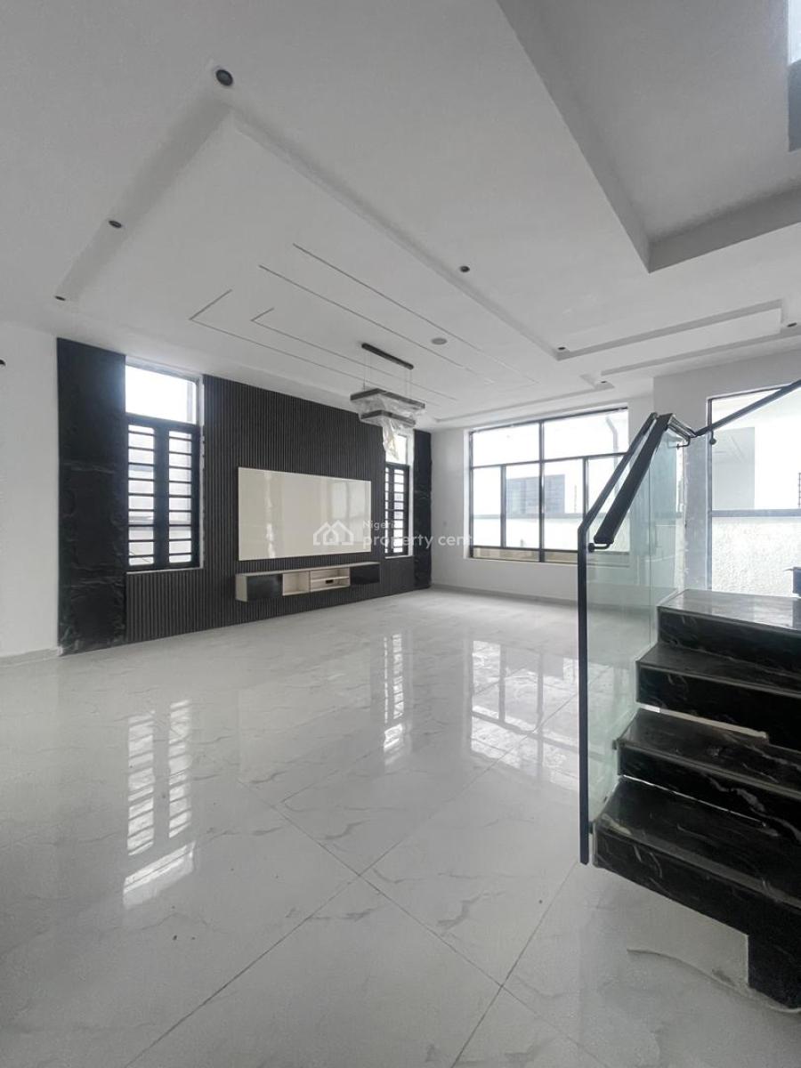 5 Beds Fully Detached Duplex with Luxury Home Features, Tv Console, Bq, Ajah, Lagos, Detached Duplex for Sale
