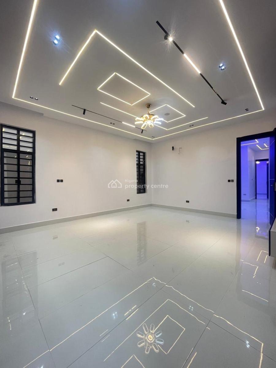 5 Beds Fully Detached Duplex with Pool, Luxury Living Room, Bq, Ajah, Lagos, Detached Duplex for Sale