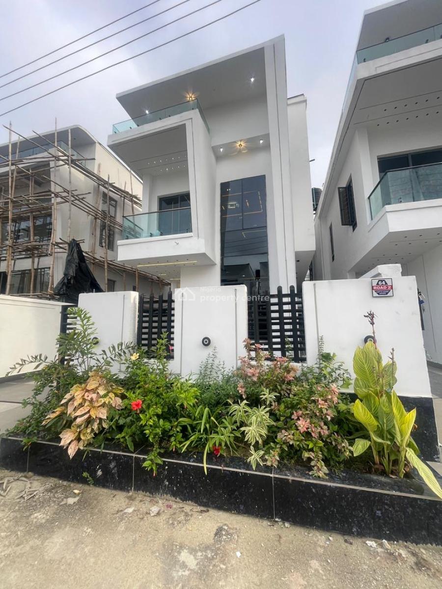 4 Beds  Fully Detached Duplex with Pool, Luxury Home Features, Bq, Ajah, Lagos, Detached Duplex for Sale