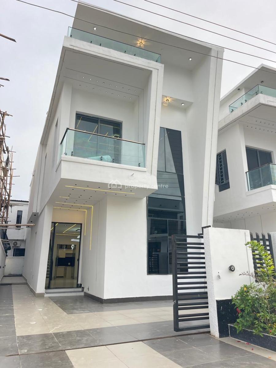 4 Beds  Fully Detached Duplex with Pool, Luxury Home Features, Bq, Ajah, Lagos, Detached Duplex for Sale