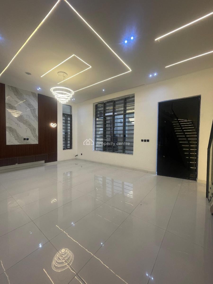 4 Beds Semi Detached Duplex Luxury Living Features, Tv Console, Bq, Ajah, Lagos, Semi-detached Duplex for Sale