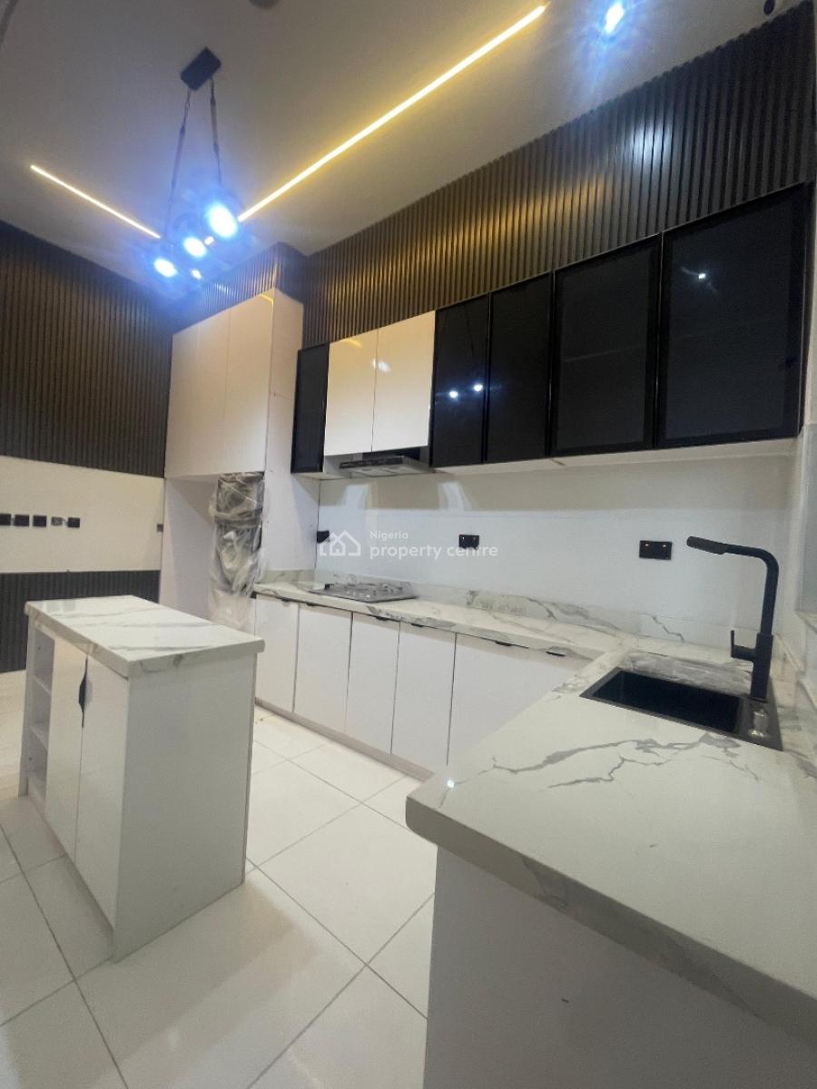 4 Beds Semi Detached Duplex Luxury Living Features, Tv Console, Bq, Ajah, Lagos, Semi-detached Duplex for Sale