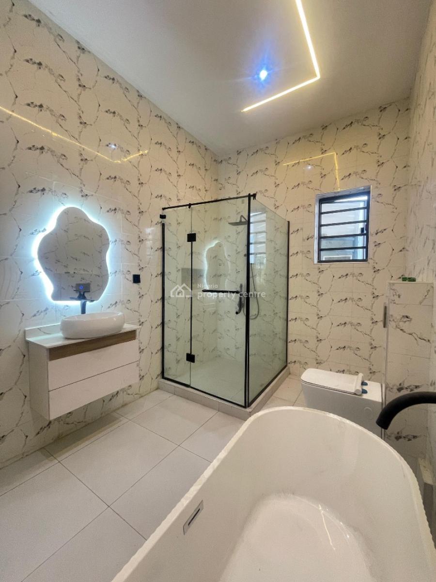 4 Beds Semi Detached Duplex Luxury Living Features, Tv Console, Bq, Ajah, Lagos, Semi-detached Duplex for Sale